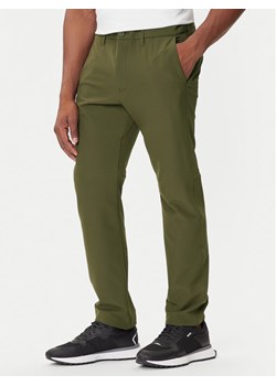 BOSS Spodnie materiałowe T_Commuter 50534303 Zielony Slim Fit ze sklepu MODIVO w kategorii Spodnie męskie - zdjęcie 185731017