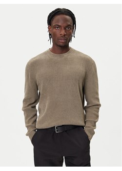 BOSS Sweter P-Horso 50549989 Brązowy Regular Fit ze sklepu MODIVO w kategorii Swetry męskie - zdjęcie 185731026