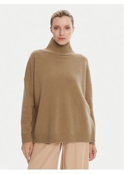 Weekend Max Mara Golf Borgia 2525366112 Beżowy Relaxed Fit ze sklepu MODIVO w kategorii Swetry damskie - zdjęcie 185731115
