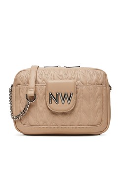 Nine West Torebka CEO-Astoria-Allure-01-LX10166 Beżowy ze sklepu MODIVO w kategorii Listonoszki - zdjęcie 185731116