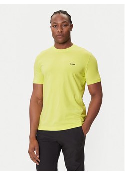 BOSS T-Shirt 50506373 Zielony Regular Fit ze sklepu MODIVO w kategorii T-shirty męskie - zdjęcie 185731129