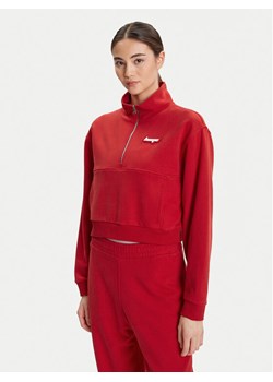 HUGO Bluza Dorata_B 50542972 Czerwony Loose Fit ze sklepu MODIVO w kategorii Bluzy damskie - zdjęcie 185731136