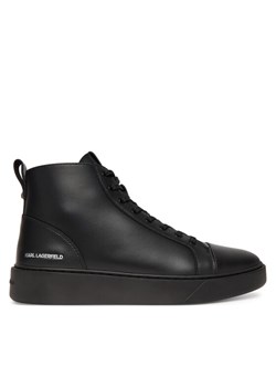 KARL LAGERFELD Sneakersy Flint II KL53354L Czarny ze sklepu MODIVO w kategorii Buty sportowe męskie - zdjęcie 185731138