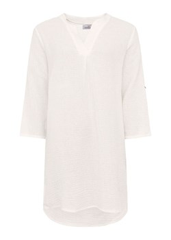 Zwillingsherz Tunika &quot;Rom&quot; w kolorze kremowym ze sklepu Limango Polska w kategorii Bluzki damskie - zdjęcie 185733435