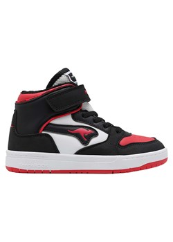 Kangaroos Sneakersy &quot;K-CP Rim Mid EV&quot; w kolorze czarno-różowym ze sklepu Limango Polska w kategorii Buty zimowe dziecięce - zdjęcie 185733478