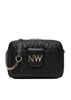 Torebka Nine West CEO-Astoria-Allure-01-LX10166 Czarny ze sklepu eobuwie.pl w kategorii Listonoszki - zdjęcie 185733608