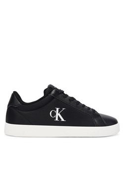 Sneakersy Calvin Klein 3 Cupsole Laceup Pu Mg YW0YW01781 Czarny ze sklepu eobuwie.pl w kategorii Buty sportowe damskie - zdjęcie 185733619