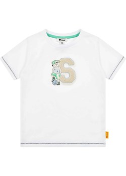 Steiff Koszulka w kolorze białym ze sklepu Limango Polska w kategorii T-shirty chłopięce - zdjęcie 185734507