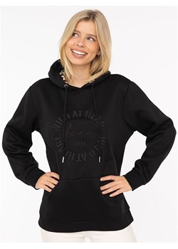 Zwillingsherz Bluza &quot;Wild at heart&quot; w kolorze czarnym ze sklepu Limango Polska w kategorii Bluzy damskie - zdjęcie 185734647
