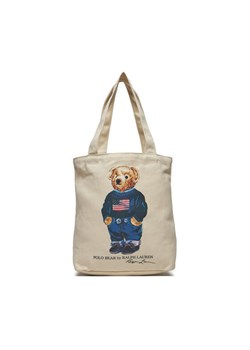 Torebka Polo Ralph Lauren 9AR021-W3Y Beżowy - id: 3666643049607 - marki Polo Ralph Lauren - 185734697 Torebka Polo Ralph Lauren 9AR021-W3Y Beżowy ze sklepu eobuwie.pl w kategorii Torby materiałowe - zdjęcie 185734697