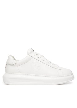 Sneakersy KARL LAGERFELD Kapri KL52570 Biały ze sklepu eobuwie.pl w kategorii Buty sportowe męskie - zdjęcie 185734709