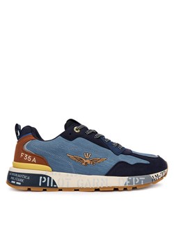 Sneakersy Aeronautica Militare 252SC0276UCT03380 Granatowy ze sklepu eobuwie.pl w kategorii Buty sportowe męskie - zdjęcie 185734729