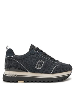 Sneakersy Liu Jo Maxi Wonder 71 BF4003 PX195 Czarny ze sklepu eobuwie.pl w kategorii Buty sportowe damskie - zdjęcie 185734765