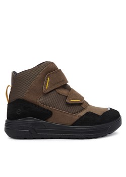 Śniegowce ECCO Urban Snowboarder 72240357570 Brązowy ze sklepu eobuwie.pl w kategorii Buty zimowe dziecięce - zdjęcie 185736838