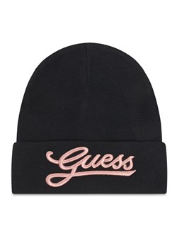 Czapka Guess AW5400 POL01 Czarny ze sklepu eobuwie.pl w kategorii Czapki zimowe damskie - zdjęcie 185736886