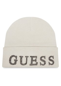 Czapka Guess AW5398 POL01 Beżowy ze sklepu eobuwie.pl w kategorii Czapki zimowe damskie - zdjęcie 185736888