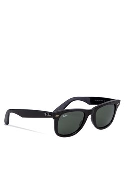 Okulary przeciwsłoneczne Ray-Ban Original Wayfarer Classic 0RB2140 901 Czarny ze sklepu eobuwie.pl w kategorii Okulary przeciwsłoneczne męskie - zdjęcie 185736918