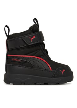 Śniegowce Puma Evolve Boot Puretex Ac+Inf 392650 06 Czarny ze sklepu eobuwie.pl w kategorii Buty zimowe dziecięce - zdjęcie 185736926