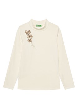 United Colors Of Benetton Golf 3Q8DC10L1 Écru Regular Fit ze sklepu MODIVO w kategorii T-shirty chłopięce - zdjęcie 185737429