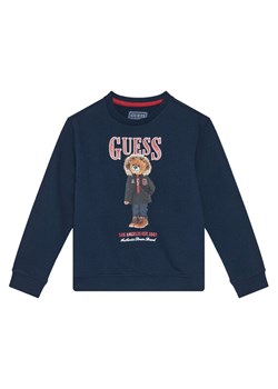 Guess Bluza L5BQ07 KAD74 Granatowy Regular Fit ze sklepu MODIVO w kategorii Bluzy chłopięce - zdjęcie 185737518