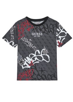 Guess T-Shirt L5BI07 I3Z14 Szary Regular Fit ze sklepu MODIVO w kategorii T-shirty chłopięce - zdjęcie 185737528
