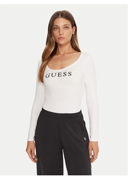 Guess Body O5RM08 KBBU1 Biały Regular Fit ze sklepu MODIVO w kategorii Bluzki damskie - zdjęcie 185737559