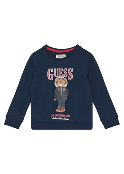 Guess Bluza N5BQ07 KAD74 Granatowy Regular Fit ze sklepu MODIVO w kategorii Bluzy chłopięce - zdjęcie 185737655