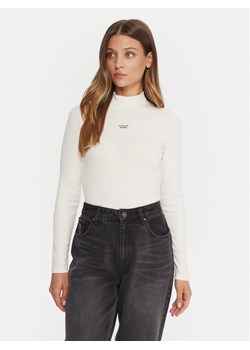 Guess Jeans Golf W5BP23 KA0H1 Beżowy Slim Fit ze sklepu MODIVO w kategorii Swetry damskie - zdjęcie 185737755