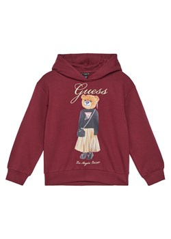Guess Bluza J5BQ26 KAD74 Czerwony Oversize ze sklepu MODIVO w kategorii Bluzy dziewczęce - zdjęcie 185737788