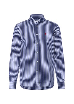 Polo Ralph Lauren Bluzka damska Kobiety Bawełna granatowy w paski ze sklepu vangraaf w kategorii Koszule damskie - zdjęcie 185742146