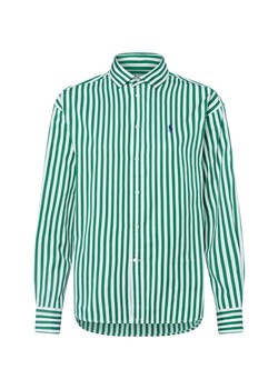 Polo Ralph Lauren Bluzka damska Kobiety Bawełna zielony w paski ze sklepu vangraaf w kategorii Koszule damskie - zdjęcie 185742147