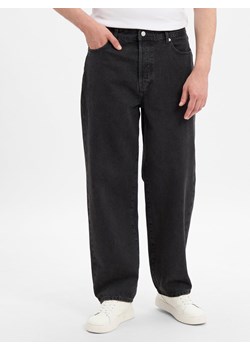 Only&Sons Dżinsy Tai Fade Loose Mężczyźni Bawełna antracytowy jednolity ze sklepu vangraaf w kategorii Jeansy męskie - zdjęcie 185742158