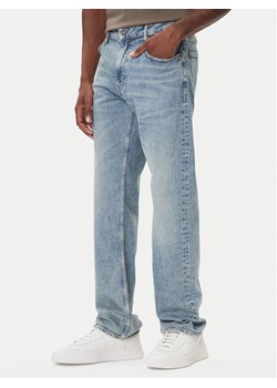 Guess Jeans Jeansy M5BA1B D002B Niebieski Straight Fit ze sklepu MODIVO w kategorii Jeansy damskie - zdjęcie 185743915