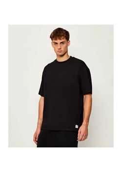 Hugo Blue T-shirt Nuwaffle | Loose fit ze sklepu Gomez Fashion Store w kategorii T-shirty męskie - zdjęcie 185744365