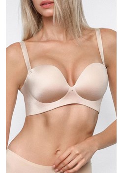 Marilyn biustonosz super push-up bardotka Naomi 01, Kolor beżowy, Rozmiar 70B, Marilyn ze sklepu Intymna w kategorii Biustonosze - zdjęcie 185746096