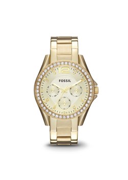 Fossil Zegarek Riley ES3203 Złoty ze sklepu MODIVO w kategorii Zegarki - zdjęcie 185746475