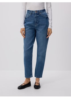Reserved - Jeansy mom fit - niebieski ze sklepu Reserved w kategorii Jeansy damskie - zdjęcie 185750456