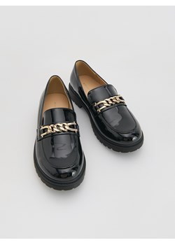 Reserved - Loafersy z klamrą - czarny ze sklepu Reserved w kategorii Półbuty dziecięce - zdjęcie 185751666