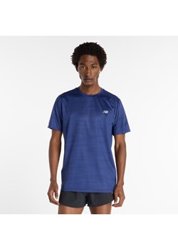 Koszulka męska New Balance MT53217NNY – granatowa ze sklepu New Balance Poland w kategorii T-shirty męskie - zdjęcie 185752577
