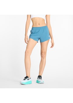Spodenki damskie New Balance WS41286TEI – niebieskie ze sklepu New Balance Poland w kategorii Szorty - zdjęcie 185752867