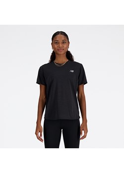 Koszulka damska New Balance WT41253BKH – czarna ze sklepu New Balance Poland w kategorii Bluzki damskie - zdjęcie 185752926
