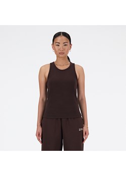 Koszulka damska New Balance WT33536KCF – brązowa ze sklepu New Balance Poland w kategorii Bluzki damskie - zdjęcie 185753056