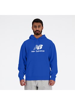 Bluza męska New Balance MT41501BUL – niebieska ze sklepu New Balance Poland w kategorii Bluzy męskie - zdjęcie 185753138