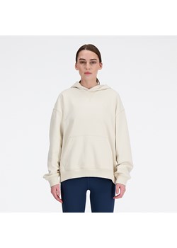 Bluza damska New Balance WT41537LIN – beżowa ze sklepu New Balance Poland w kategorii Bluzy damskie - zdjęcie 185753178