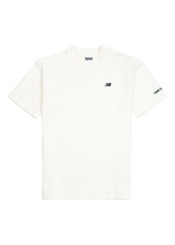 Koszulka dziecięca New Balance LAKB0076SST – biała ze sklepu New Balance Poland w kategorii Bluzki dziewczęce - zdjęcie 185753315