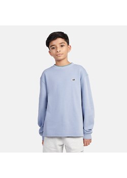 Bluza dziecięca New Balance LAKB0193DUS – niebieska ze sklepu New Balance Poland w kategorii Bluzy chłopięce - zdjęcie 185753447