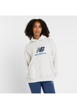 Bluza damska New Balance WT51501AHH – szara ze sklepu New Balance Poland w kategorii Bluzy damskie - zdjęcie 185753455