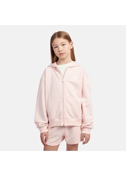 Bluza dziecięca New Balance LAKG0057PIE – różowa ze sklepu New Balance Poland w kategorii Bluzy dziewczęce - zdjęcie 185753536