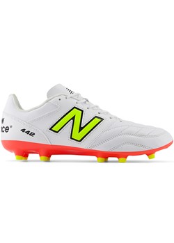 Korki męskie New Balance 442 V2 TEAM FG MS42FIB2 – białe ze sklepu New Balance Poland w kategorii Buty sportowe męskie - zdjęcie 185753558