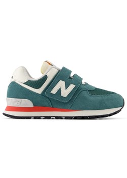 Buty dziecięce New Balance PV574VPG – zielone ze sklepu New Balance Poland w kategorii Buty sportowe dziecięce - zdjęcie 185753628
